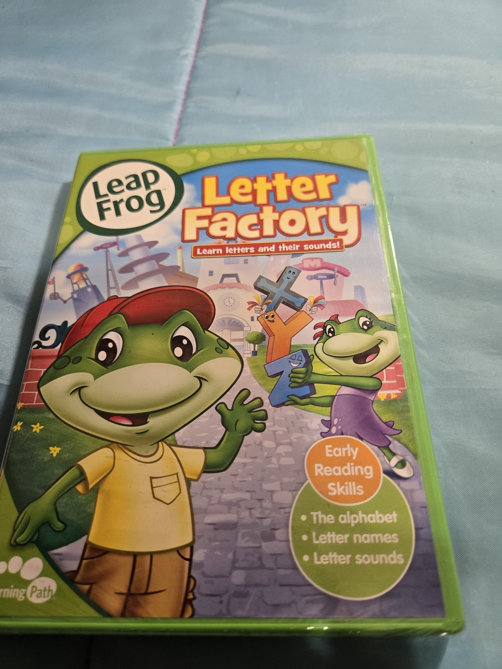 LeapFrog Letter Factory (DVD, 2003) Early Reading Skills [VG] New Sealed